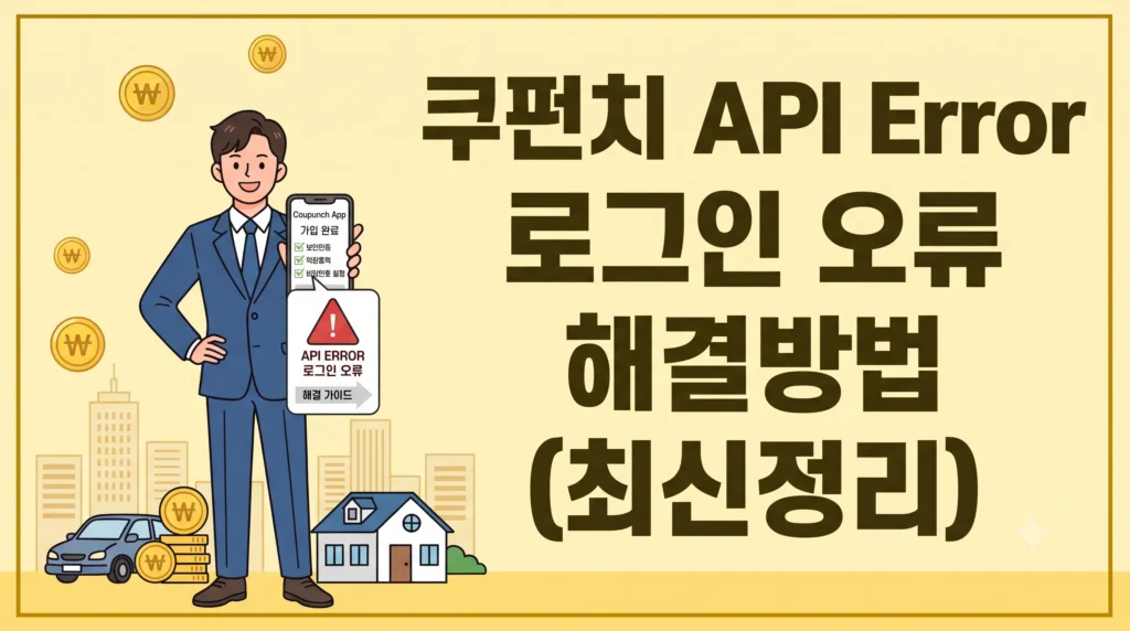 쿠펀치 api error 로그인 오류 해결방법 총정리 1 Gemini Generated Image gozf6dgozf6dgozf
