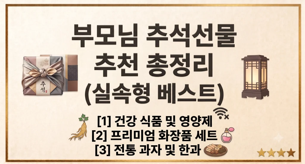 부모님 추석선물세트 추천 1위 인기상품 2026 1 Gemini Generated Image 302j7f302j7f302j